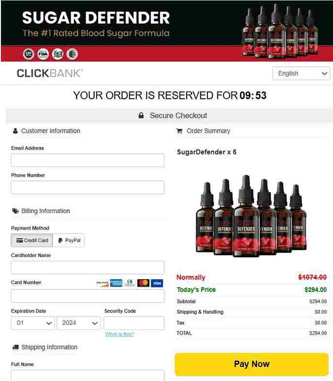 sugardefender-official-order-page